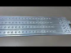 Плиты микро- гаван батареи EV алюминиевые холодные прессовали серебряный video