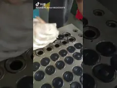 Сопротивление ссадины кольца уплотнения резины нитрила o для счетчика воды video