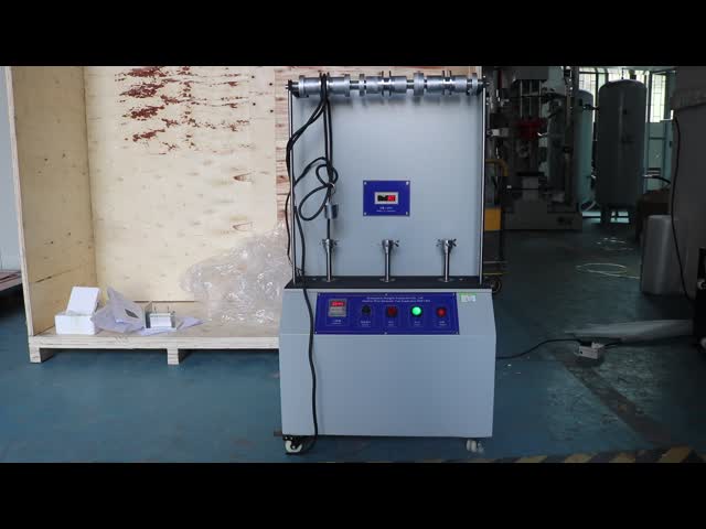 Оборудование для испытаний кабеля рабочей станции 3, электрический прибор испытания на абразивное изнашивание провода видео