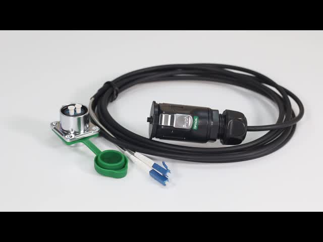 СК ЛК ОДВА ЛК соединителя ОДВА держателя панели оптического волокна М24 ИП 67 для обороны видео