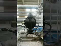 управляемые воздухом двойные изделия насоса диафрагмы 43.1lb керамические санитарные video