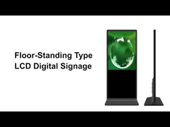 Игрок LCD 49 дюймов ультра тонкий рекламируя машину рекламы цифров дисплея video