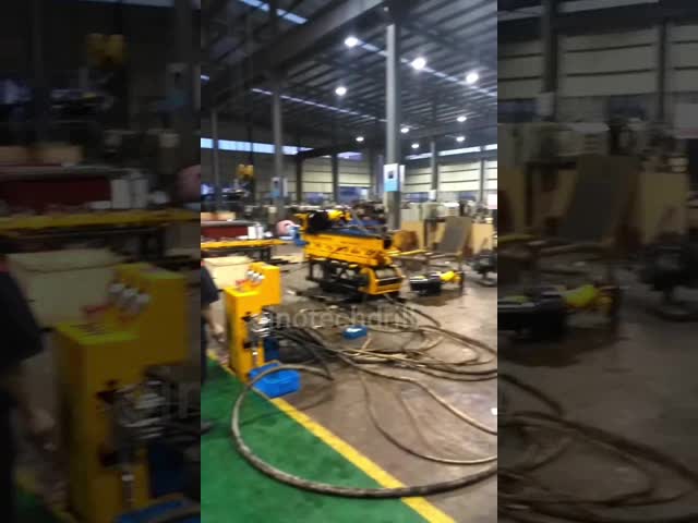 1600мм хода снаряжение пустотелого сверла полностью гидравлическое подземное для минерального исследования видео