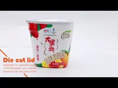 Жара пре- отрезка алюминиевая - загерметизируйте крышки фольги для упаковки пластмасового контейнера video