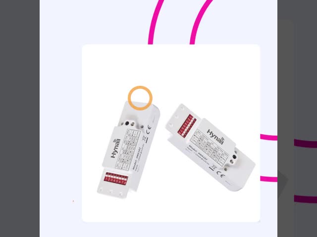 1-10v Dimming 12VDC Microwave Movement Sensor For Linear Light video