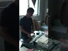 Двойная машина связывателя спирали о двойника кольца, коммерчески машина спирального изгиба video