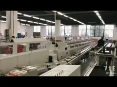 Automatic binding production line