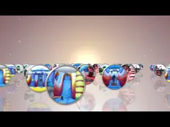 Скольжение хвастуна пальмы 2хп печатания цифров раздувное video