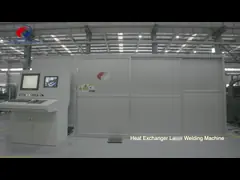 Сварочный аппарат лазера волокна наивысшей мощности для теплообменного аппарата Кустомбизабле плиты video