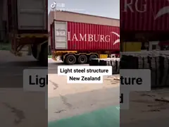 House builder by the prefabricated light gauge steel frame house