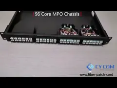Сползать оптическое волокно MPO Cassette-1U конструкции MPO/MTP подноса для центра данных и системы САН video