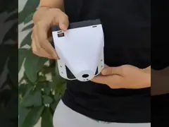 Индикатор температуры термометра емкостного лба сенсорной панели ультракрасный video