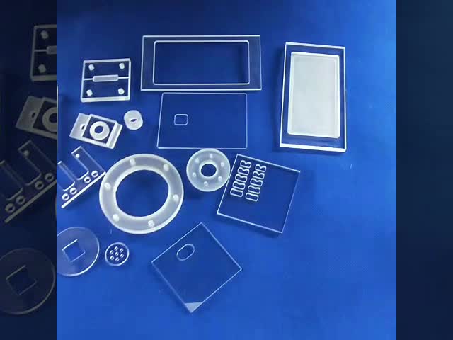 Высококачественная УЛЬТРАФИОЛЕТОВАЯ ясность сплавленного кремнезема отполировала химическую плиту сплавленного кремнезема ранга Stabl промышленную видео