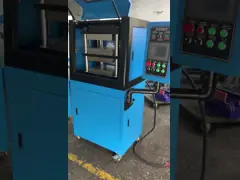 Резиновый леча вулканизатор плиты прессы video