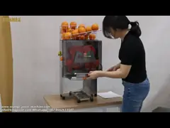 Померанцы Juicer 20-22 Zumex выжимкы автоматического питания померанцовые в безопасность минут отрезанную с переключенный video