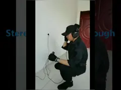 Решения СТС слушают через приборы стен с чувствительностью обнаружения двойного следа высокой video