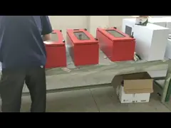 Wall Mounted Fire Extinguisher Cabinets Cold Rolled Steel Made For Public Areas video