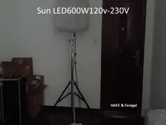 умный индикатор питания 600В привел лампу Булидинг светов воздушного шара аварийную в вентиляторе video