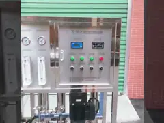 1TPH RO System Purification Machine / Water Treatment Plant For Mineral Drinking video