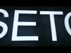 Высокий яркий большой знак СИД 3Д помечает буквами ПВК, алюминиевый материальный Дурабле video