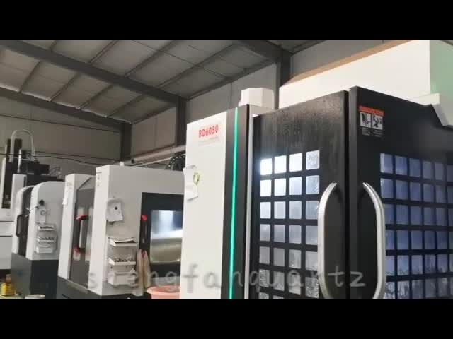 Материал длины СИО2>99.99% стеклянной лампы 100мм-2500мм кварца фильтра УЛЬТРАФИОЛЕТОВЫЙ видео