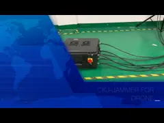 6 диапазонов 300W преграждая Jammer сигнала 5G наивысшей мощности до 300m портативный video