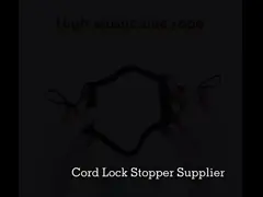 Затвор замка шнура черного цвета пластиковый для отрегулированного размера лицевого щитка гермошлема video