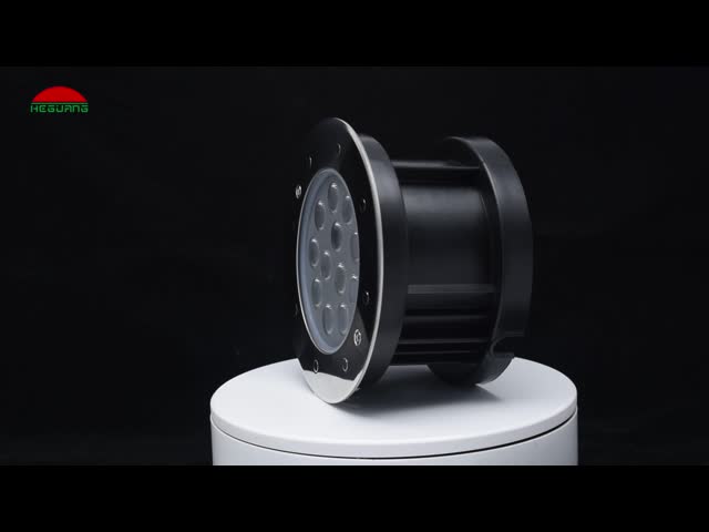 9W утопило подводный свет, цвет нержавеющей стали изменяя света приведенные бассейна видео