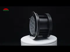 9W утопило подводный свет, цвет нержавеющей стали изменяя света приведенные бассейна video