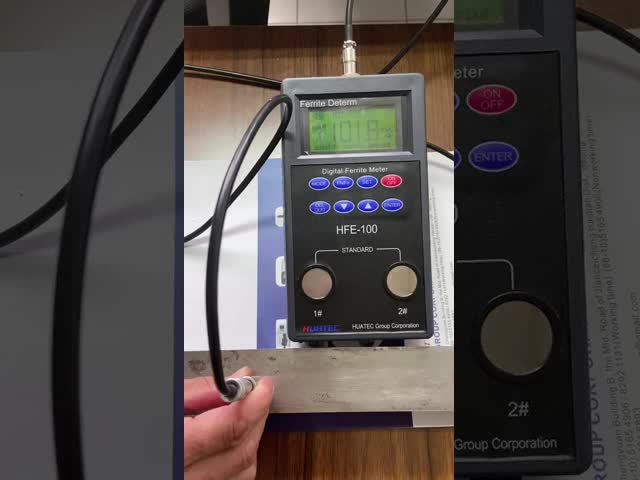 HUATEC HFE-100 SP10A Ferrite Content Tester video