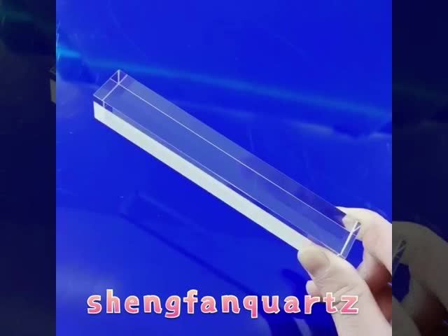 Адвокатура стекла кварца высокой точности кварца машины Шаг-прессы ПЛАТЫ высокотемпературная высокая светлая обрабатывая таможню видео