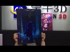 12x16 3D Lenticular Poster Batman & Joker Famous Movie For Advertising