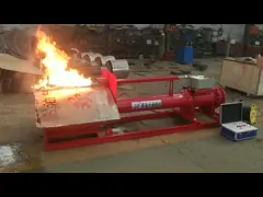 Прибор зажигания пирофакела контроля зажигания газа месторождения нефти системы зажигания пирофакела 16kv природного газа горизонтальный, video