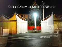 Напряжение на сетке 120 ВПТ/230 ВПТ логотипа ПВК В ХМИ призмы светлой башни раздувного 575 снаружи video