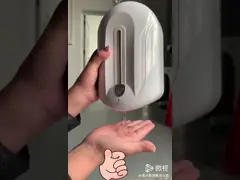 1100ml Automatic Hand Sterilizer Soap Drop Dispenser 6V ABS PIR Sensor Compact Design