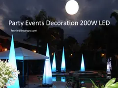 Света воздушного шара гелия воздушного замка рекламы, освещение СИД РГБ освещают вверх воздушные шары гелия video