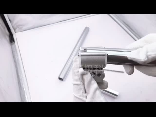 Соединители трубки АЛ-58 серебристых соединений облегченные алюминиевые видео