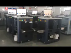 Блок развертки багажа x Рэй метро, оборудование скрининга службы безопасности аэропорта video