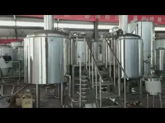 Long Service Life Automated Brewing System , 1000L Craft Beer System