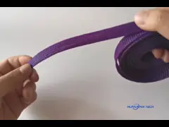 Custom Size Expandable Braided Cable Sleeving For Automobile Wires Harness Protection