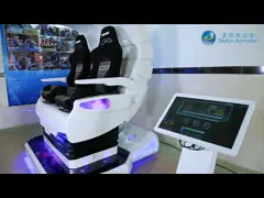 Синь Скыфун 360 градусов поворачивая стул стручков игрового автомата ВР Годзилла ВР video