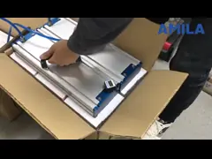 Вакуум обширного района пены АТК 3Р18 3-Холе Гриппер вакуума высокой эффективности сжимая систему video