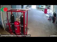 Non Conductive DC24V 1A 4.2MPa FM200 Piston Flow System