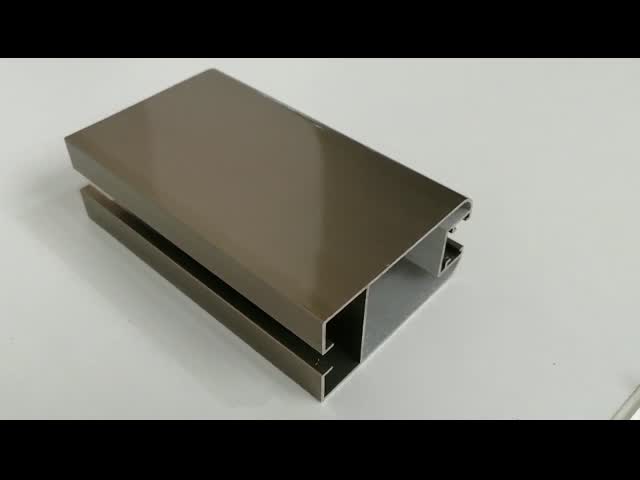 6063 T3-T8 Anodized Thermal Break Aluminum Window Profiles For Building