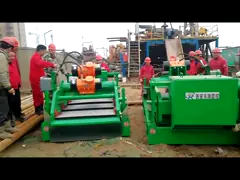 Шейкер сланца линейного движения месторождения нефти серии охотника с мотором вибрации ОЛИ video