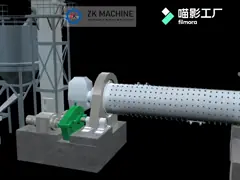 Энергосберегающая меля мельница шарика/влажные - и - сухая мельница шарика/известняк, порошок цемента делая сырцовую мельницу video