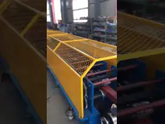 Алюминиевый крен трубы Даунспоут катушки формируя машину с Декоилер video