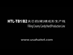 Автоматизированная мини трудная конфета формируя емкость машины 400-600 Кг/Х video