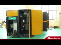 55KW 75HP компрессор воздуха винта безредукторной передачи 8 Адвокатур смазанный маслом video