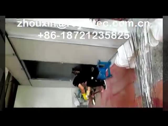 Лакировочная машина золота олова мебели, вертикальная крупноразмерная машина плакировкой дуги ПВД, оборудование плакировкой мебелей ПВД СС видео